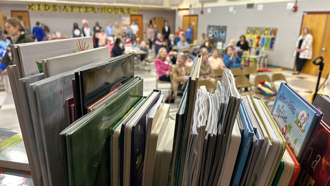 {&nbsp;}We learned during - and in the aftermath of the pandemic - a link between food insecurity and reading literacy. Well, a group of women-led non-profits in the DMV are working hard to break that cycle by getting new books to families in need. (Photo by Jay Korff/7News )