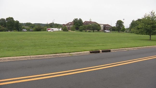 An area of 1800 block of Anacostia Road SE, where a shooting happened on June 14, 2025. (7News){p}{/p}