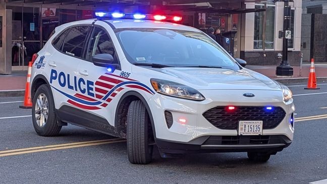 A Metropolitan Police Department vehicle in DC. (7News/File)