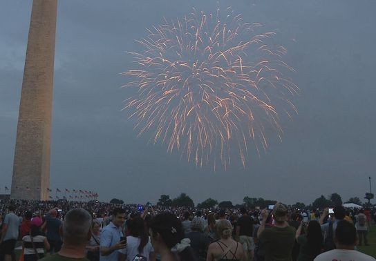 Image for story: GALLERY: A look back at the frills and fireworks of the Army's 250th birthday celebration