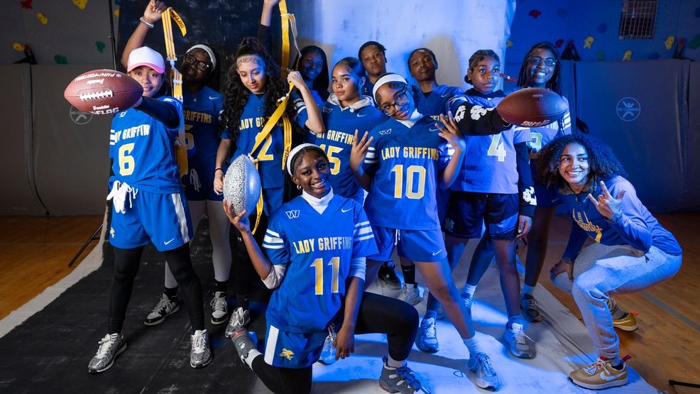 Image for story: DCPS to host Girls Flag Football Championship with big backing from the Commanders