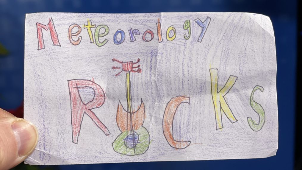 Thank you so much to the wonderful young lady that made this for me today!