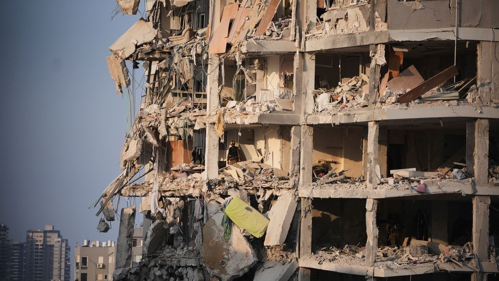 Image for story: The Latest: Iran fires more missiles at Israel after Israeli military continues strikes