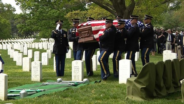 Arlington National Cemetery hosted a very special ceremony that a family has waited decades to attend. (7News){p}{/p}