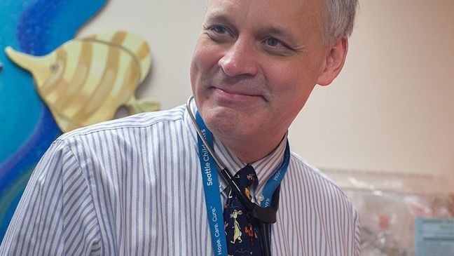 Dr Doug Hawkins has dedicated his professional life to treating kids with cancer. He says families around the world benefit from the work of COG. (Photo: Dr Doug Hawkins){p}{/p}