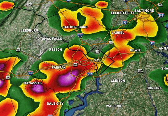 Image for story: FLOOD ALERT: Showers and storms overnight could cause flash flooding