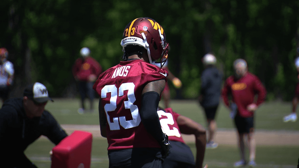 Image for story: Commanders rookies are learning the ropes during introductory camp